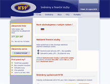 Tablet Screenshot of n59.cz